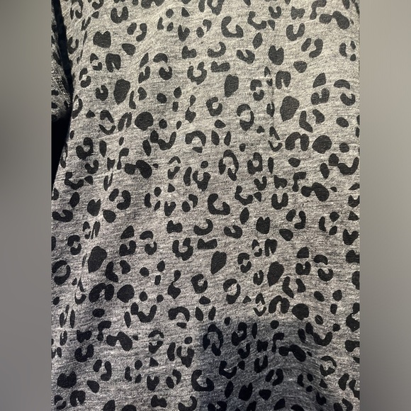RAILS Sami Charcoal Leopard Print Linen Lyocell Sz Large - Picture 12 of 12